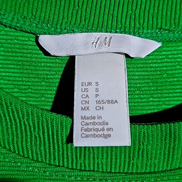 H&M Size S Green Dress - Picture 5 of 6